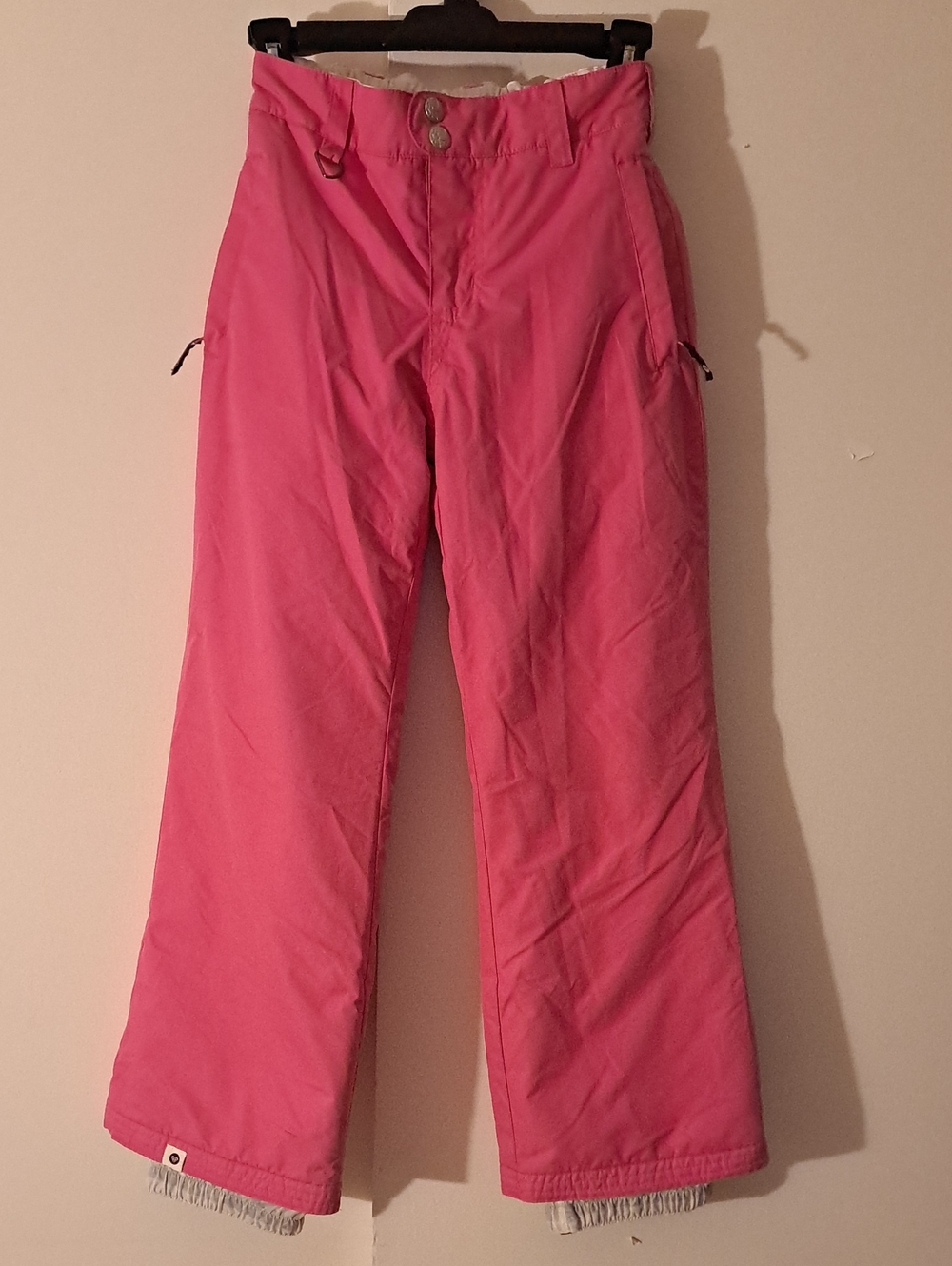 Roxy Girls Bright Pink Snowboard Pants 10k Dryflight